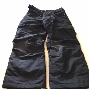 Kids Black Ski Pants